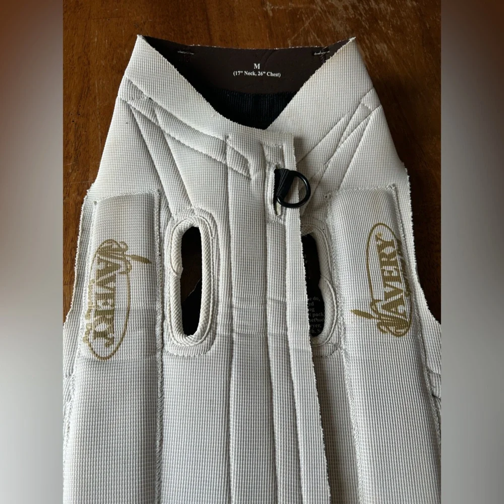 Avery Boater Neoprene Dog Vest for Duck Hunting Water Sports Wet Suit Sz M